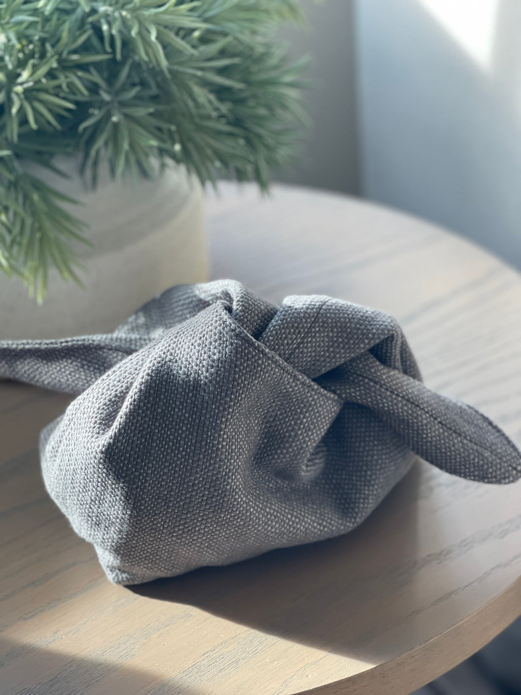 The Grey Kiss Clutch Bag